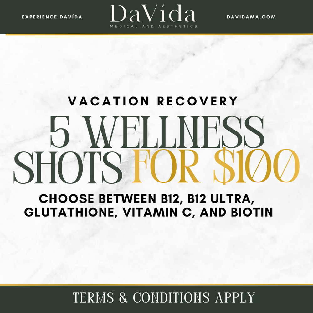 5 Wellness Shots For $100