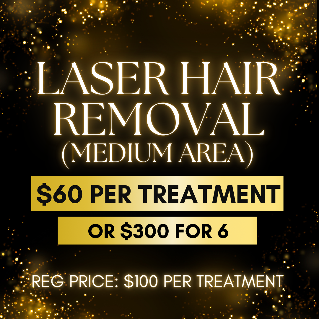 Laser Hair Removal (Medium Area)