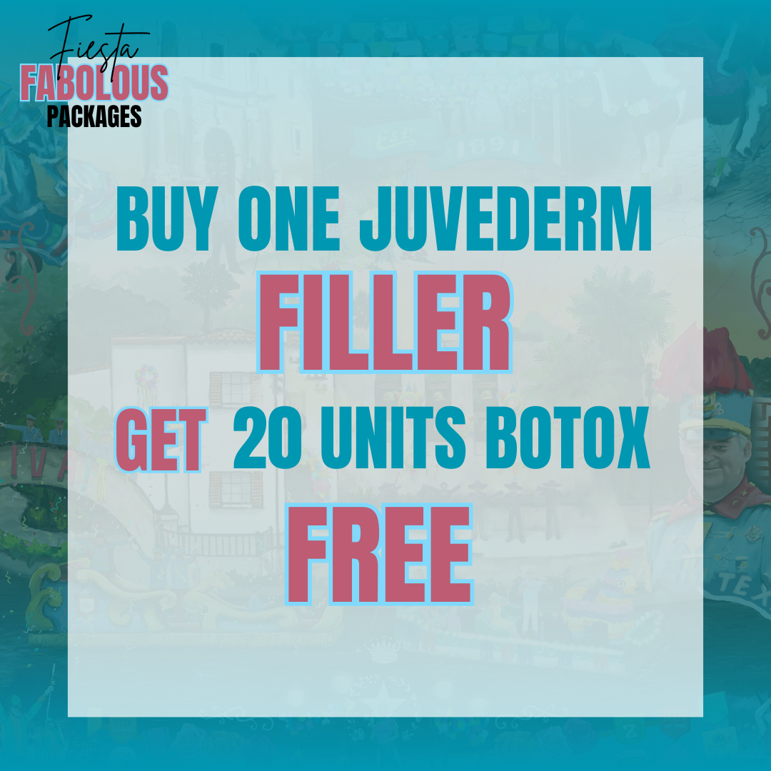 Fiesta Fabolous - Buy ONE Juvederm Filler, Get 20 Units Botox FREE