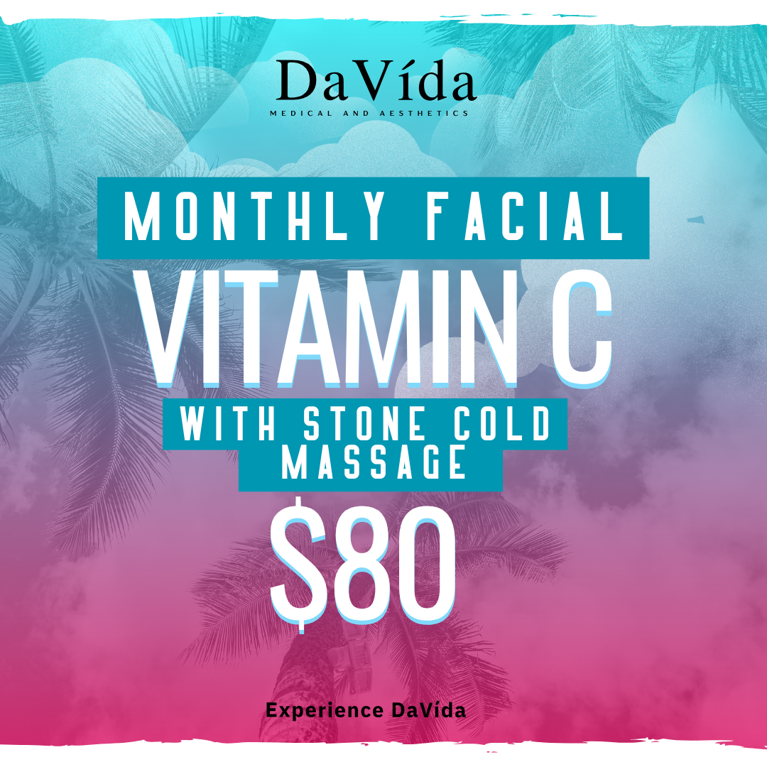 Facial of the Month - Vitamin C w/ Stone Cold Massage