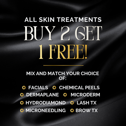 Buy 2 Get 1 Free Skincare Treatments