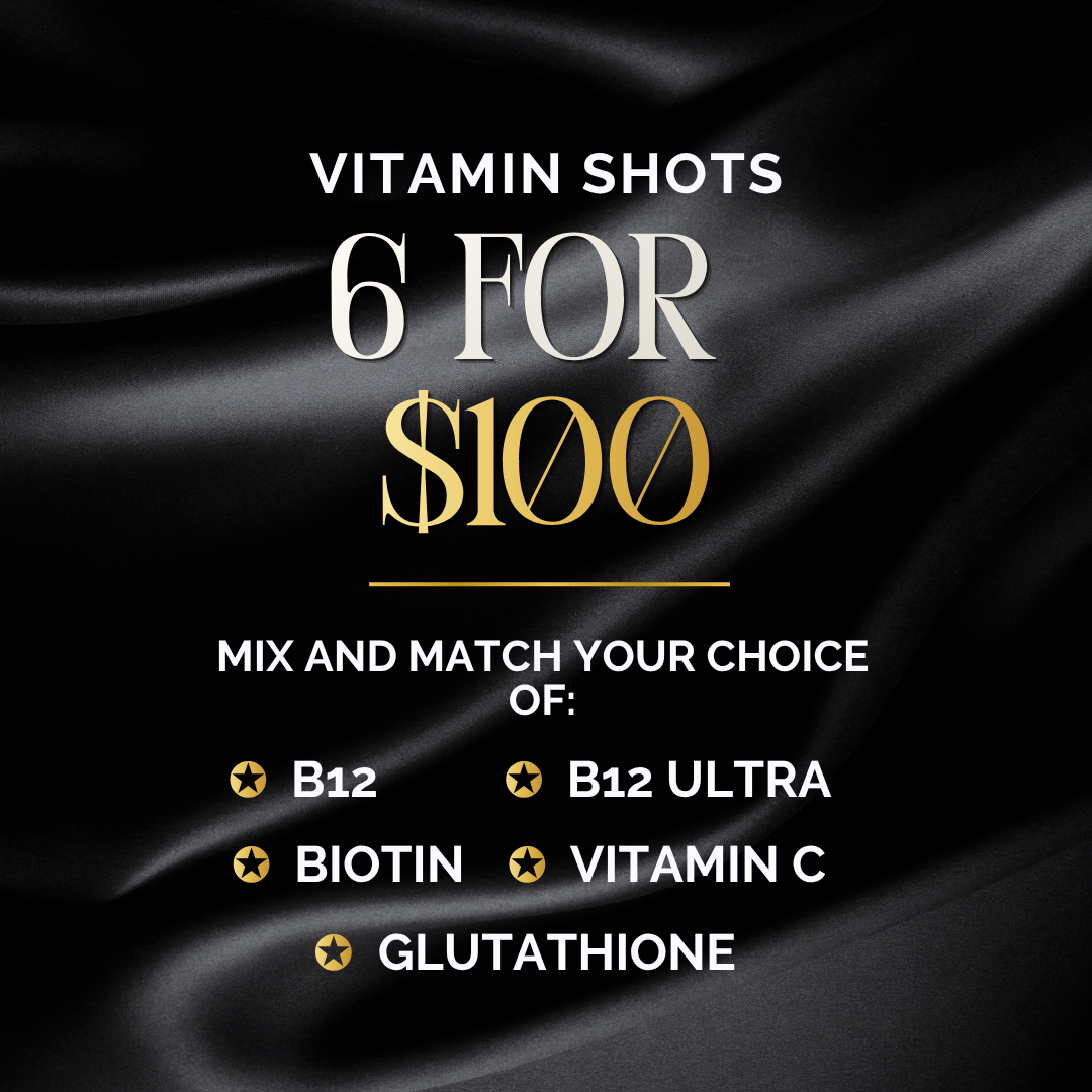 Vitamin Shots - 6 for $100