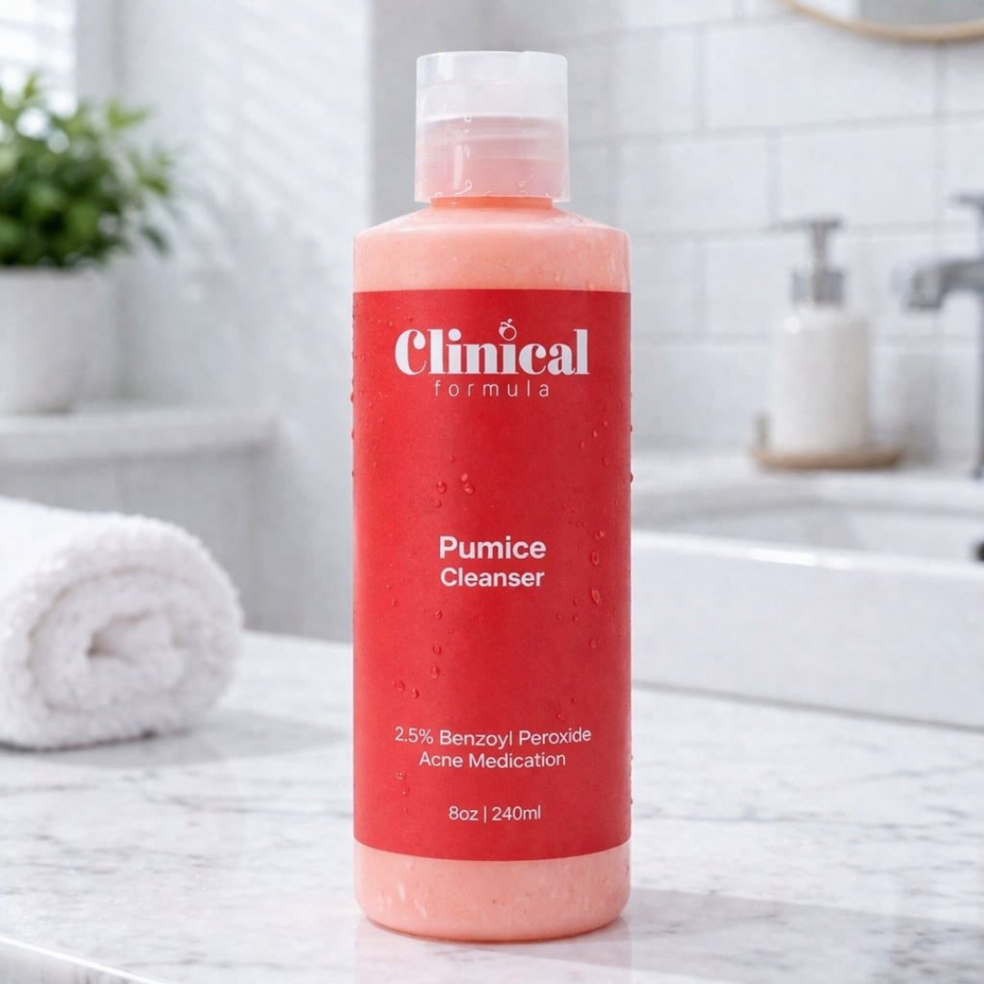 Clinical Formula BP Pumice Cleanser | 2.5% BP