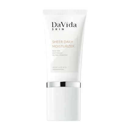 DaVida Skin Sheer Daily Moisturizer | Oil-Free Aloe