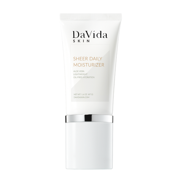 DaVida Skin Sheer Daily Moisturizer | Oil-Free Aloe
