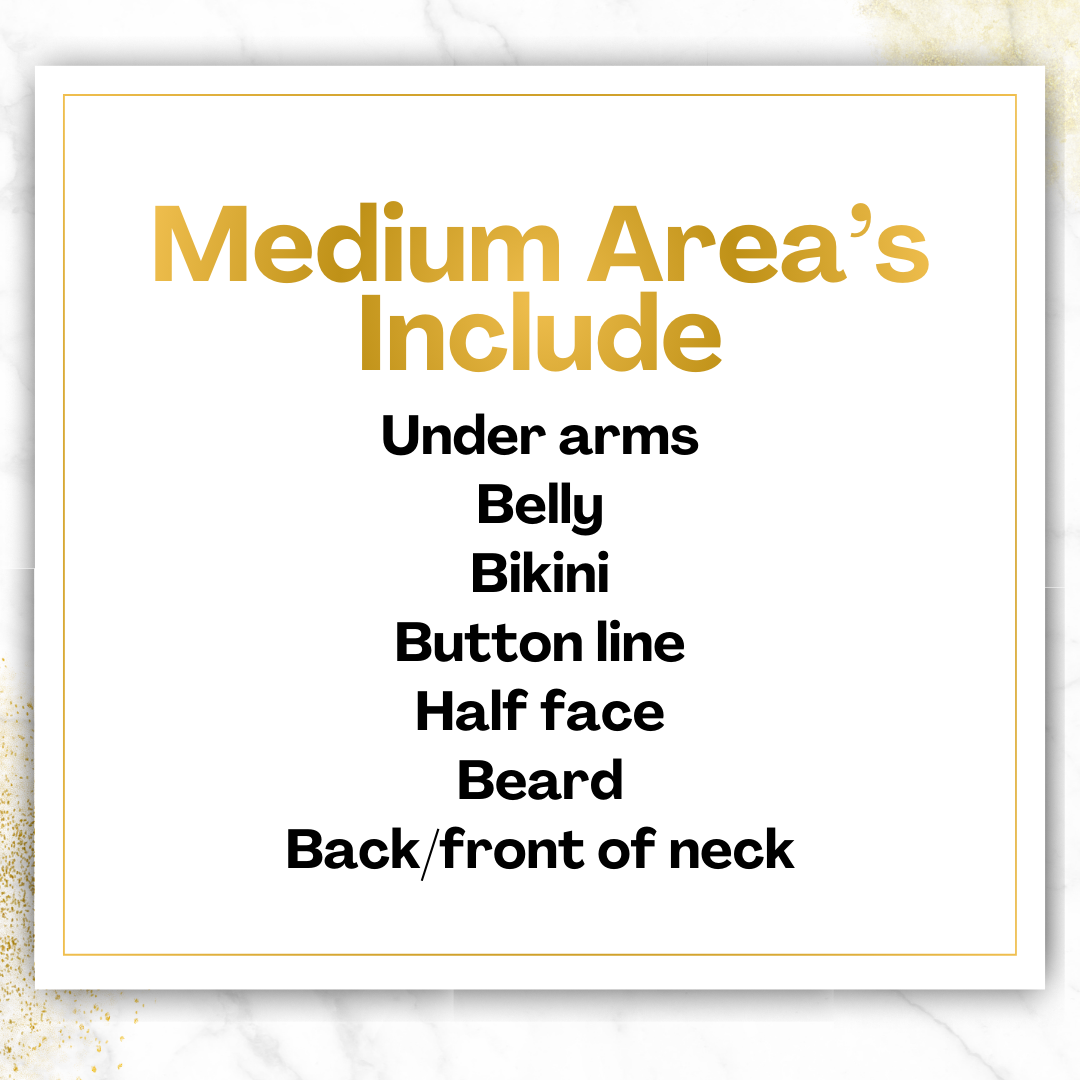 Laser Hair Removal (Medium Area)