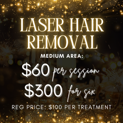 Laser Hair Removal (Medium Area)