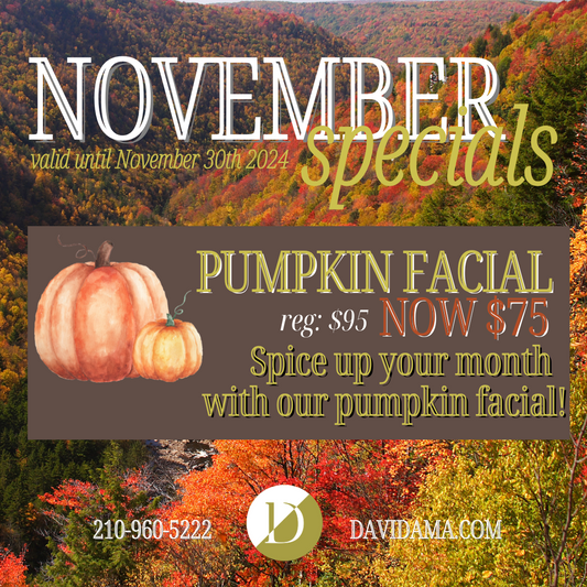 November Special - Pumpkin Facial