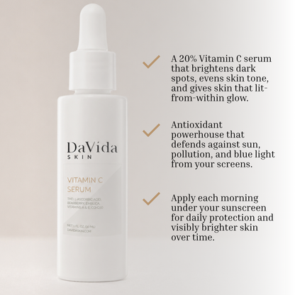DaVida Skin 20% Vitamin C Brightening Serum