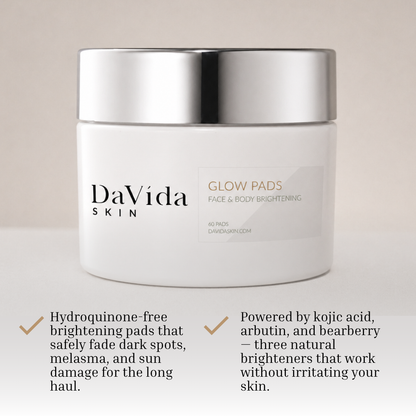 DaVida Skin Glow Pads | Brightening Even Tone Pads