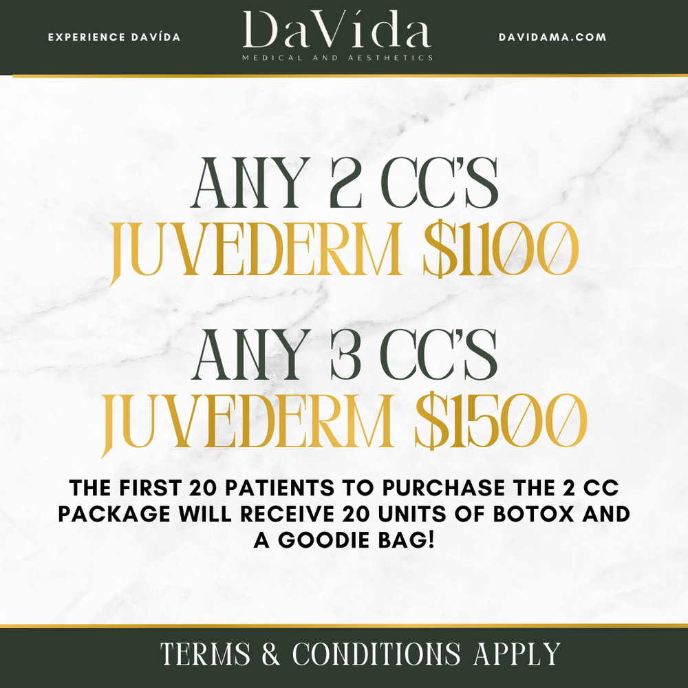 Juvederm Filler Package