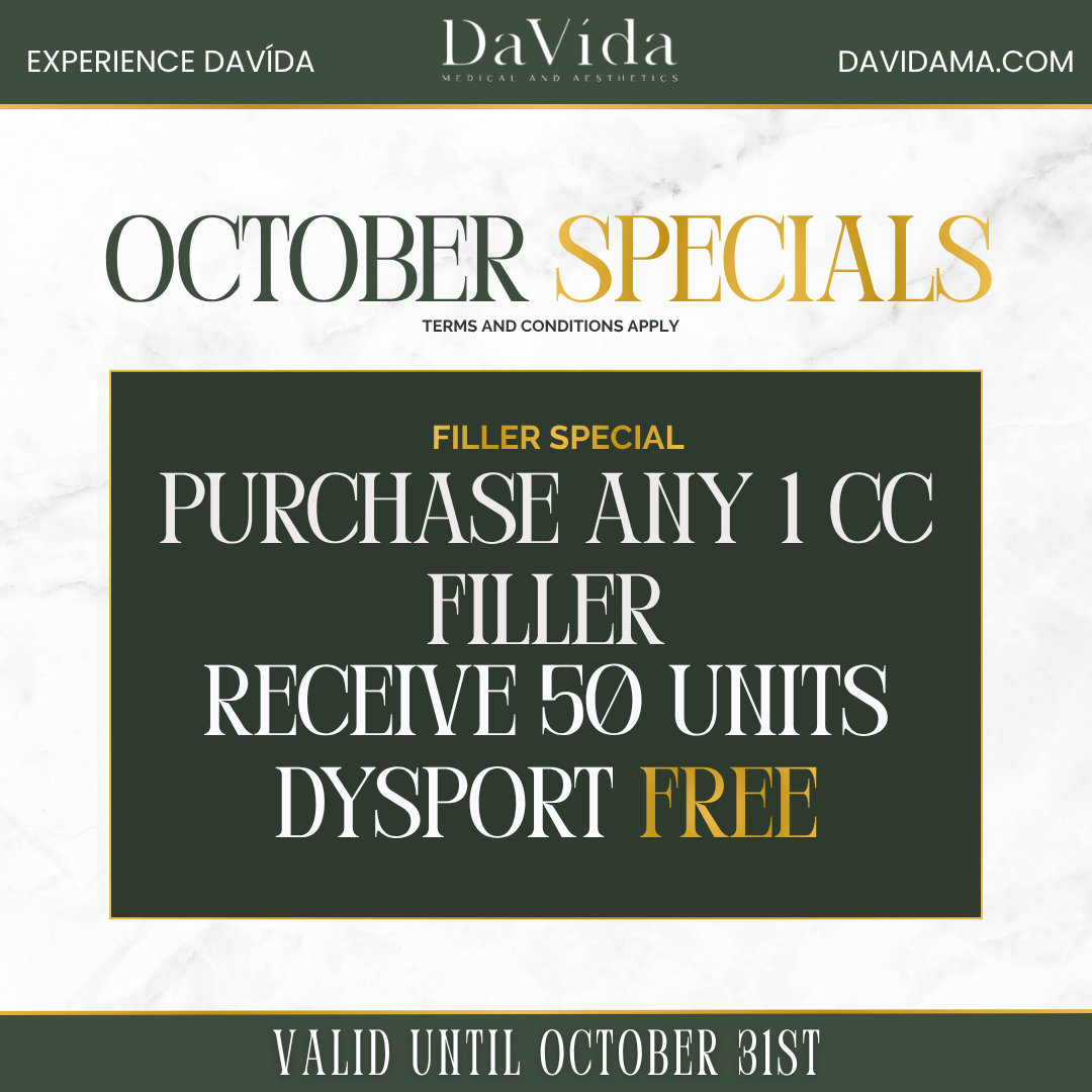 Filler Special - Any 1 CC + 50 Units Dysport Free