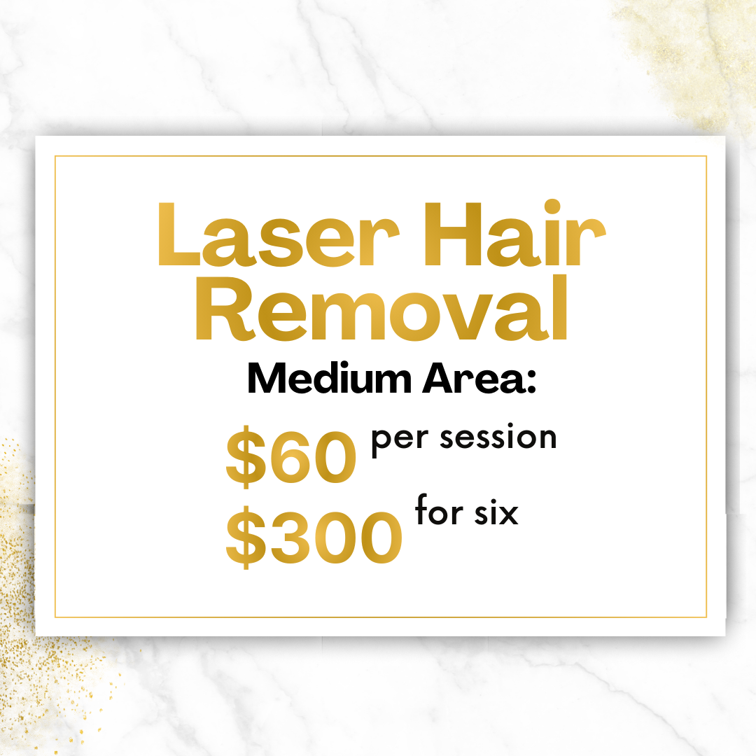 Laser Hair Removal (Medium Area)
