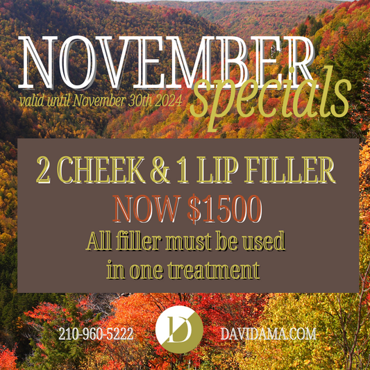 November Special - 2 Cheek & 1 Lip Filler