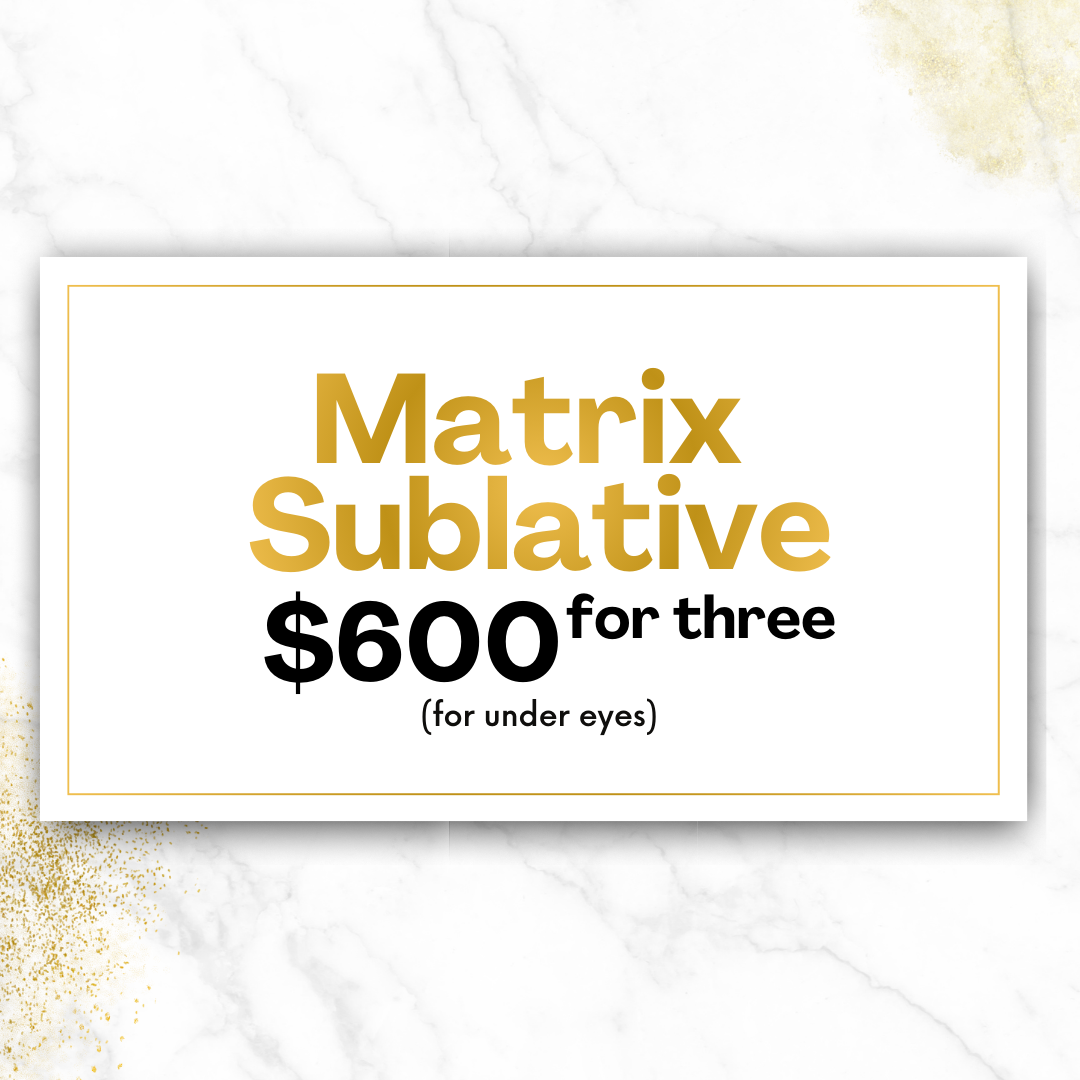 Matrix Sublative For Under Eyes