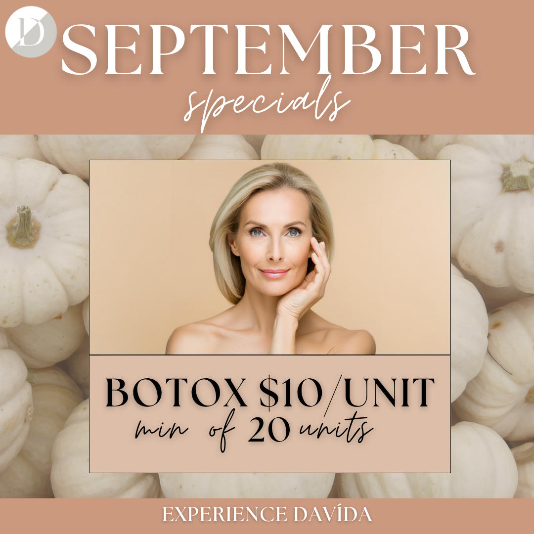 September Special - Botox $10/Unit (Discount Applied at Checkout)