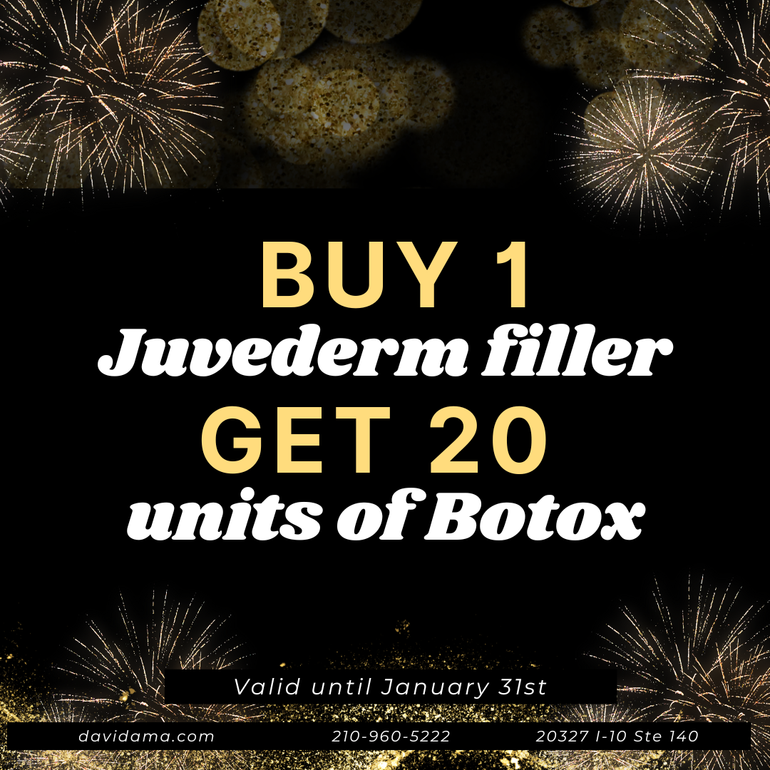 January Special - Buy 1 Filler Get 20 Units Botox