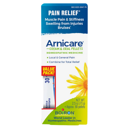 Boiron Arnicare Cream & Pellets | Bruise Care