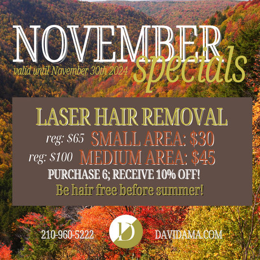 November Special - Laser Hair Removal