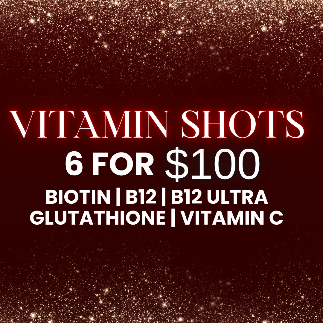 Vitamin Shots - 6 For $100