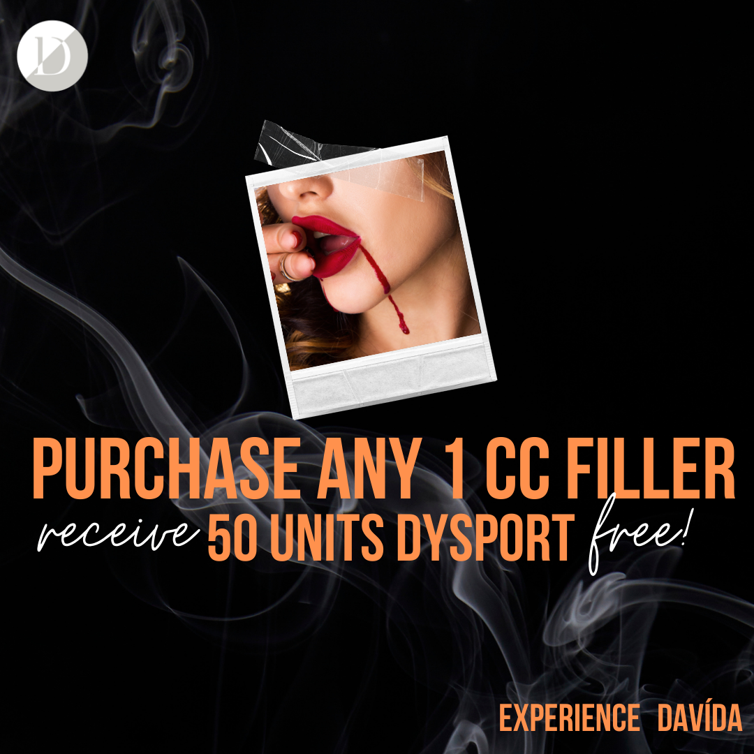 October Special - 1 CC Filler for 50 Units Dysport