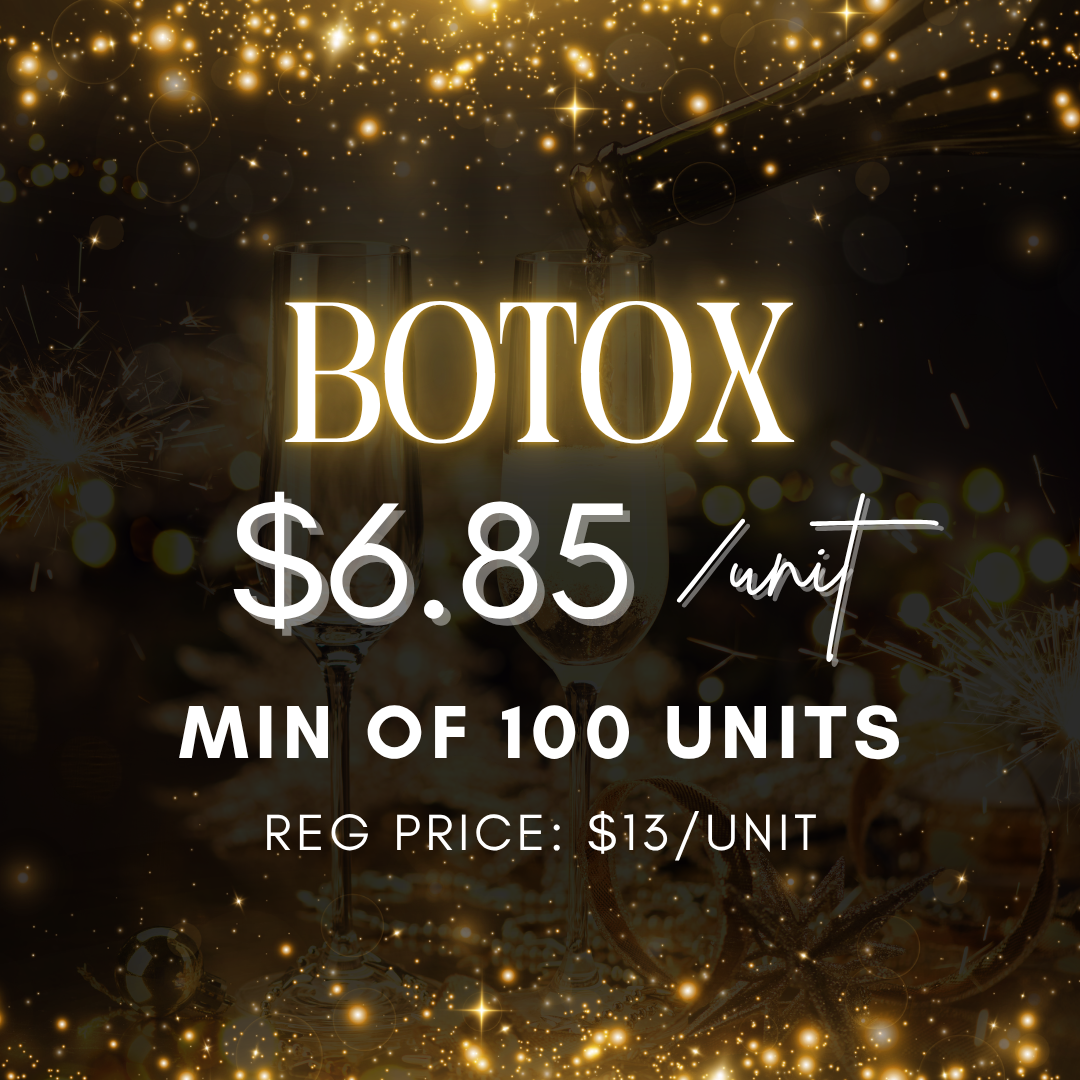 Botox ($6.85/unit)
