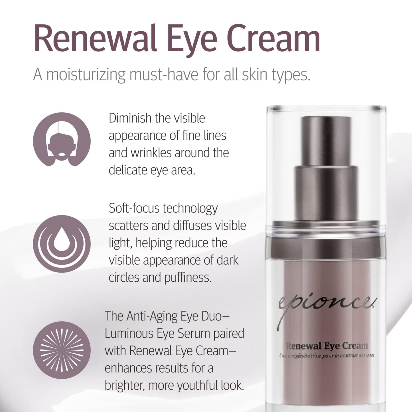Epionce Renewal Eye Cream | Botanical Eye Cream