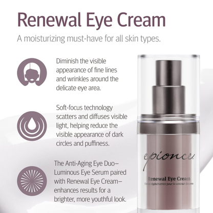 Epionce Renewal Eye Cream | Botanical Eye Cream