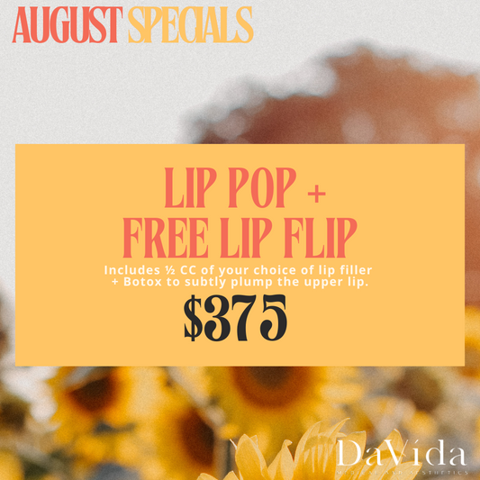 August Special - Lip Pop + Free Lip Flip